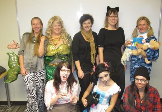 Ruby Receptionists' live virtual receptionists celebrate Halloween!