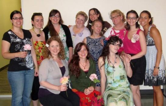 Rose-themed Fashion Friday -- Picasa in Action