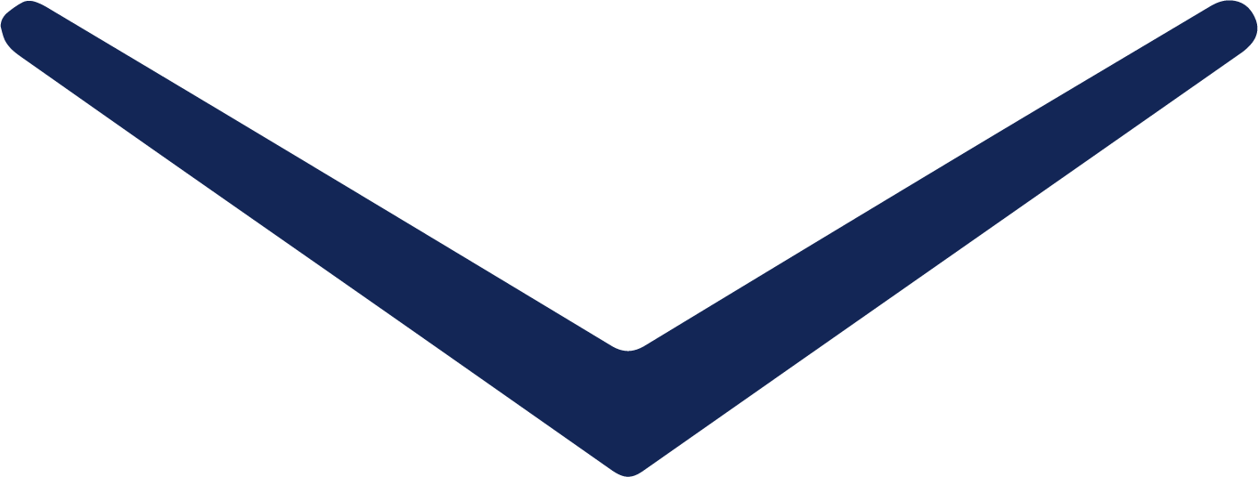 Dark blue arrow pointing down