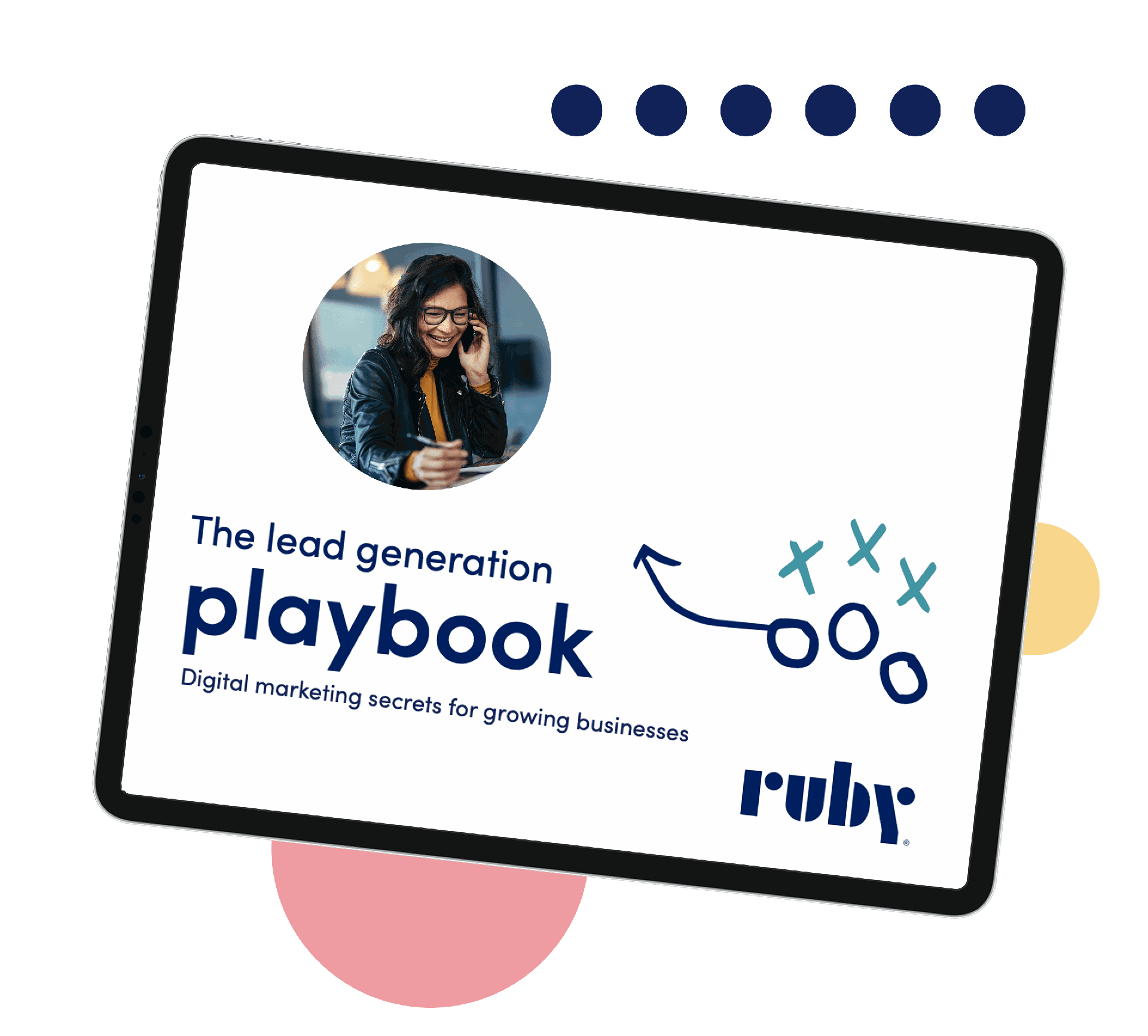 Guide The lead generation playbook Ruby Receptionists and Live Chat