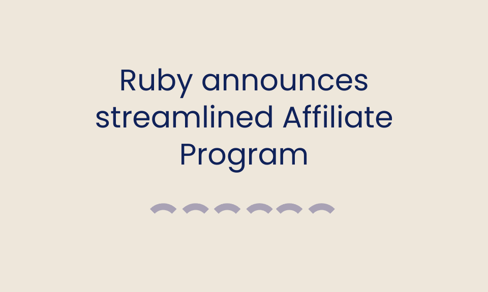 Ruby Affiliate Program